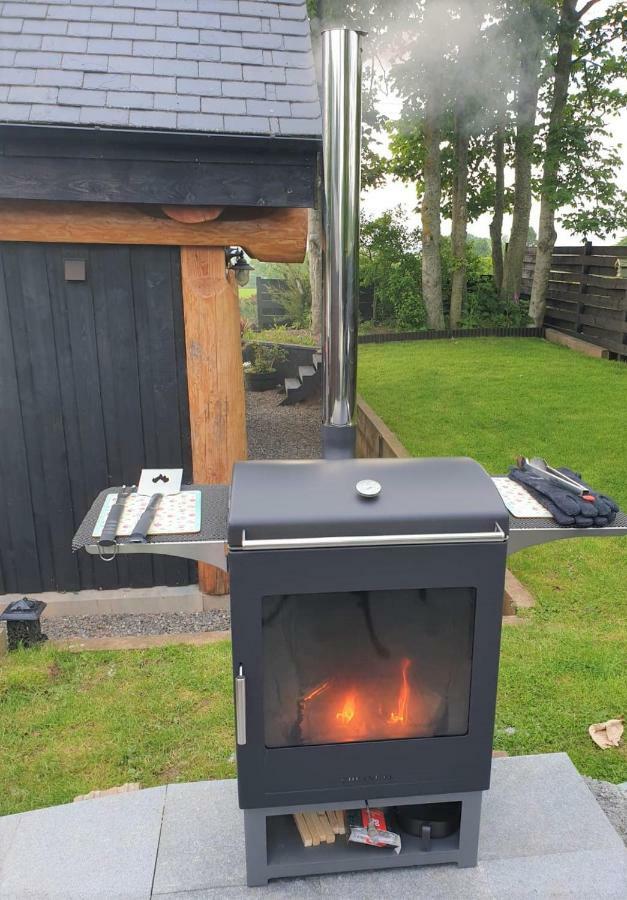 Rowanlea Lodge With Hot Tub Marykirk Eksteriør bilde
